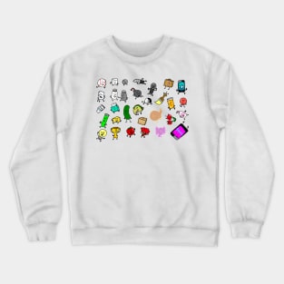 Inanimate Insanity All Characters Crewneck Sweatshirt